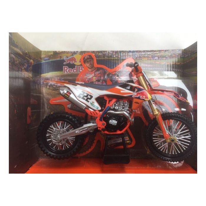 KTM SXF 450 ANTONIO CAIROLI #222 LEGEND EDITION 450 2018 1:10 SCALE