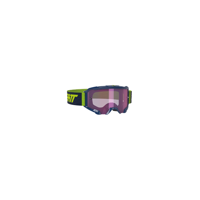 LEATT GOGGLE VELOCITY 4.5 IRIZ INK - PURPLE LENS