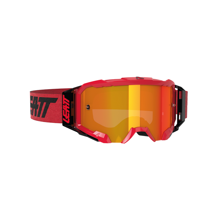 LEATT VELOCITY 5.5 IRIZ GOGGLE RED - RED LENS