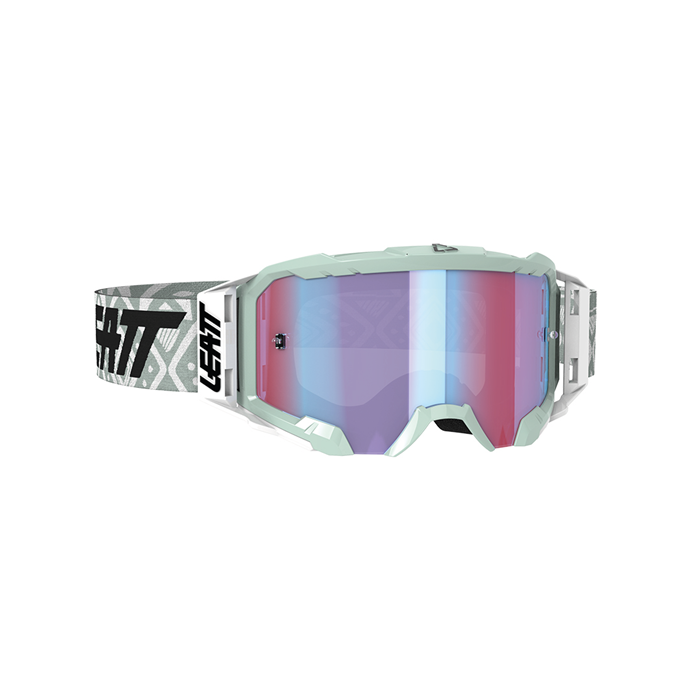 LEATT VELOCITY 5.5 GOGGLE IRIZ WHITE - BLUE LENS