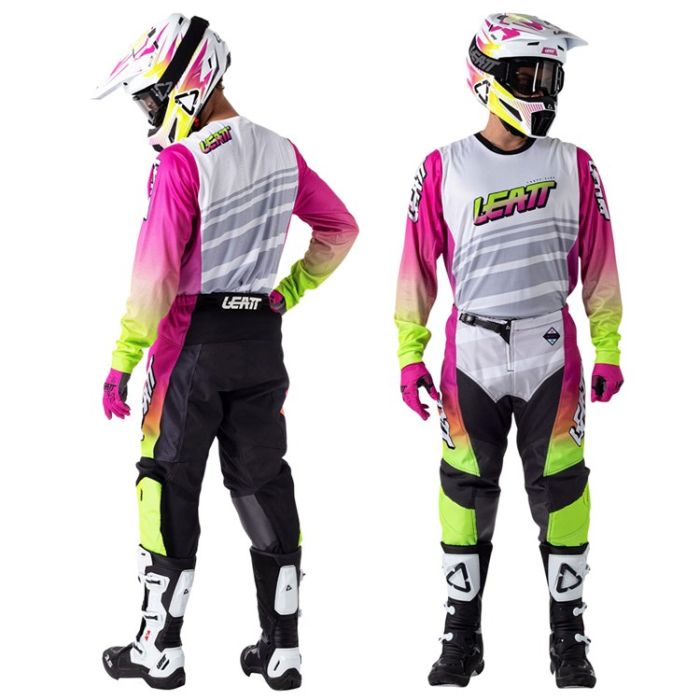 LEATT PANT AND SHIRT KIT 3.5 RETRO PINK