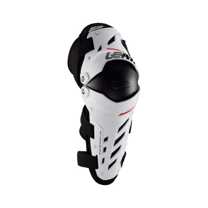 LEATT KNEE GUARD DUAL AXIS WHITE JUNIOR