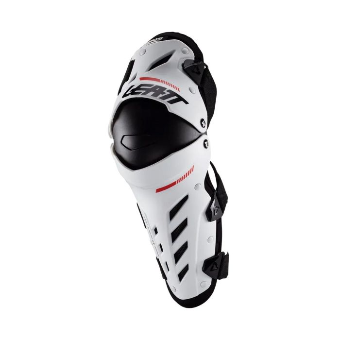 LEATT KNEE GUARD DUAL AXIS WHITE JUNIOR
