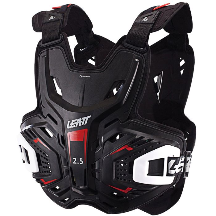 LEATT CHEST PROTECTOR 2.5 ADULT BLACK