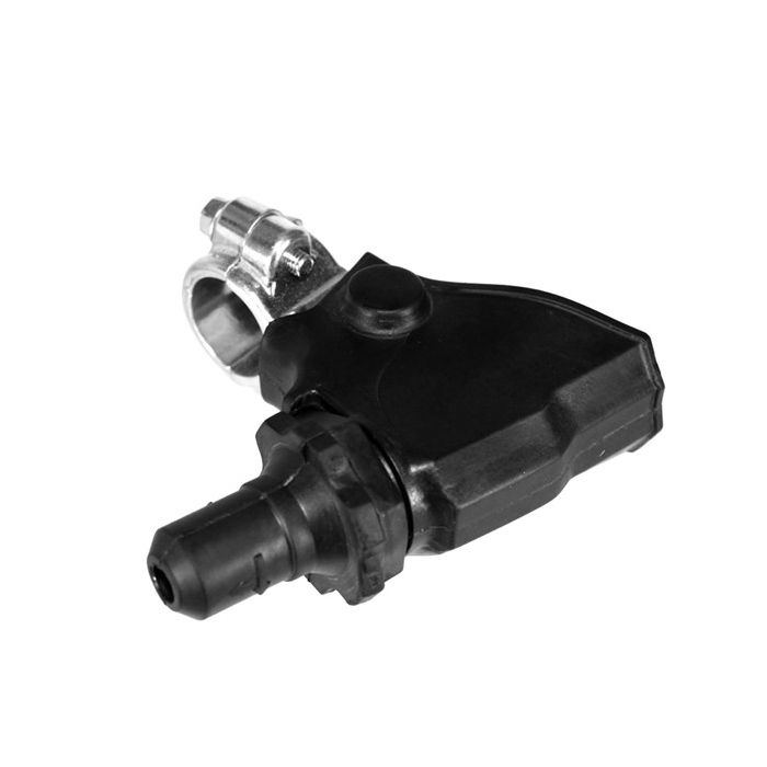 RACELINE CLUTCH LEVER HOLDER CAST KAW/YAM KX250F/450F>20,YZ125/250 00-14, YZ/WR250F/426F 00-02 SIL W/COVER