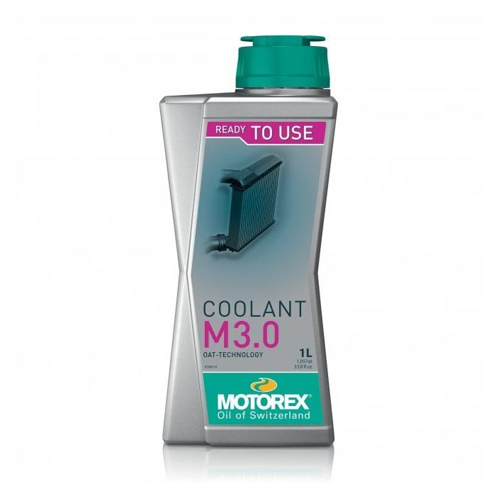 MOTOREX Coolant M3.0 OAT Ready to Use Red 1L