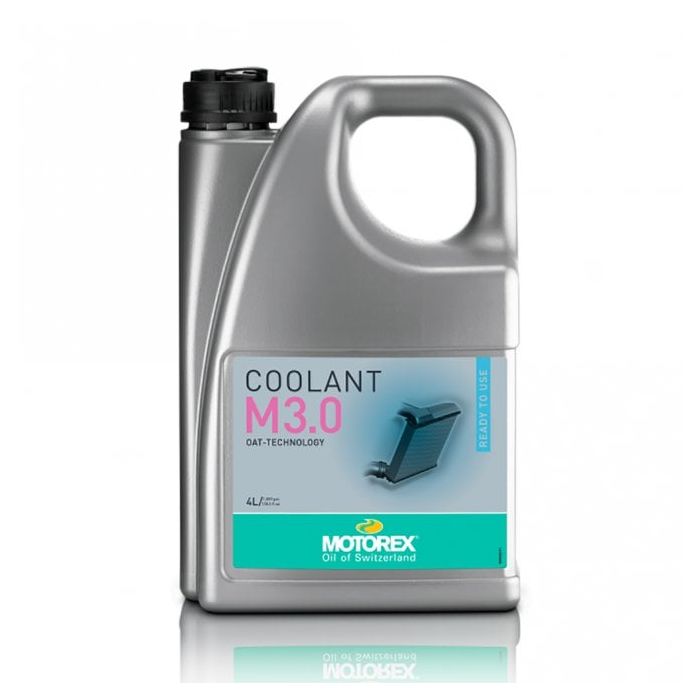 MOTOREX Coolant M3.0 OAT Ready to Use Red 4L