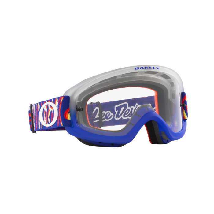 Oakley O Frame 2.0 Pro XS TLD Collection MX Goggle (Peace & Wheelies) Clear Lens
