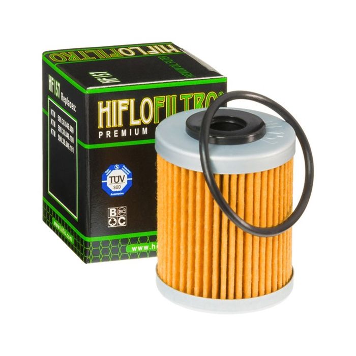 HIFLO OIL FILTER KTM 4T SX400-525 99-06, EXC250-525 99-08, ATV 08-11,BETA 250-525RR 05-09 2ND FILTER SHORT