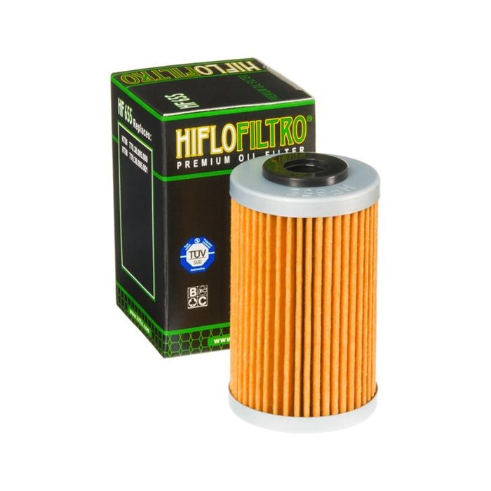 HIFLO OIL FILTER KTM/HUSKY SX-F250 06-12, SX-F450 13-15, EXC-F250 07-11, FE/FC450 14-16 1ST FILTER