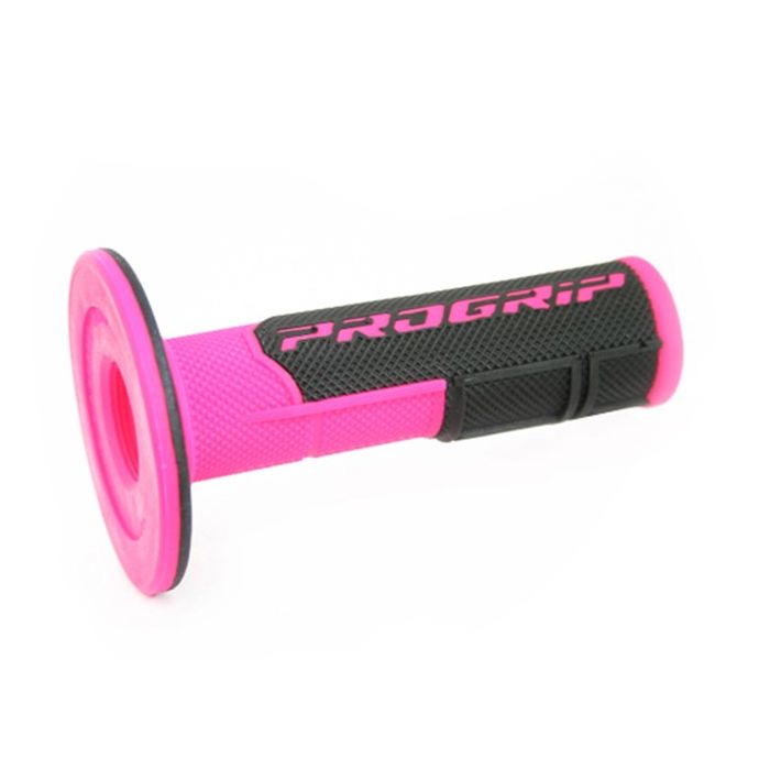 PRO GRIP HANDLE BAR GRIPS 801 FLUORESCENT BLACK/PINK