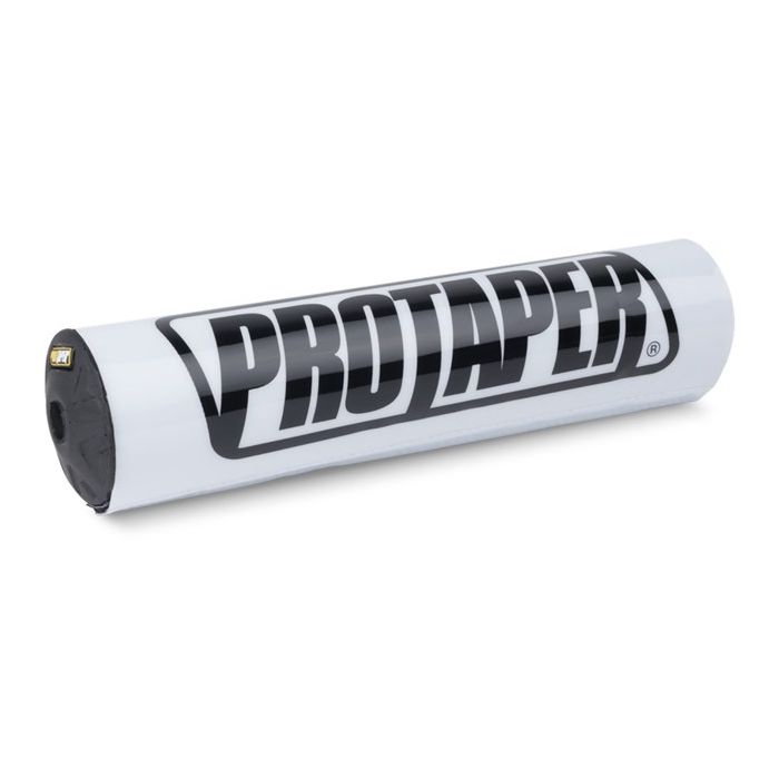 PRO TAPER 10" ROUND BAR PAD - RACE WHITE