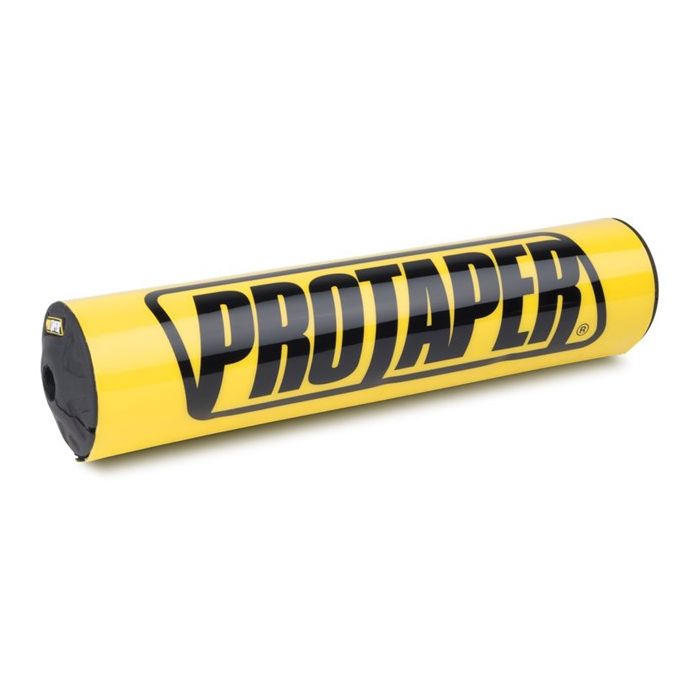 PRO TAPER 8" ROUND BAR PAD - RACE YELLOW