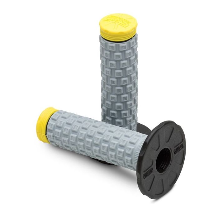 PRO TAPER PILLOW TOP TRI DENSITY HANDLEBAR GRIP YELLOW