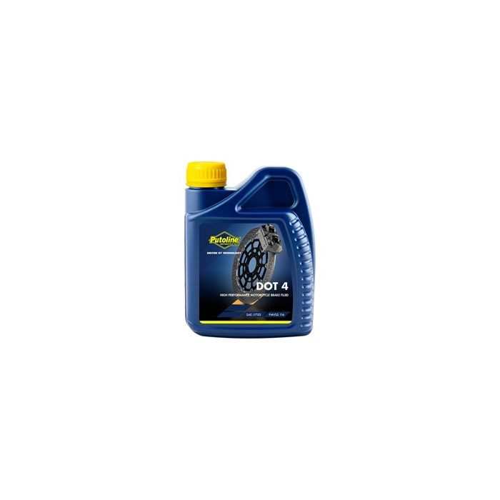 PUTOLINE DOT 4 BRAKE FLUID 500ML (74040)