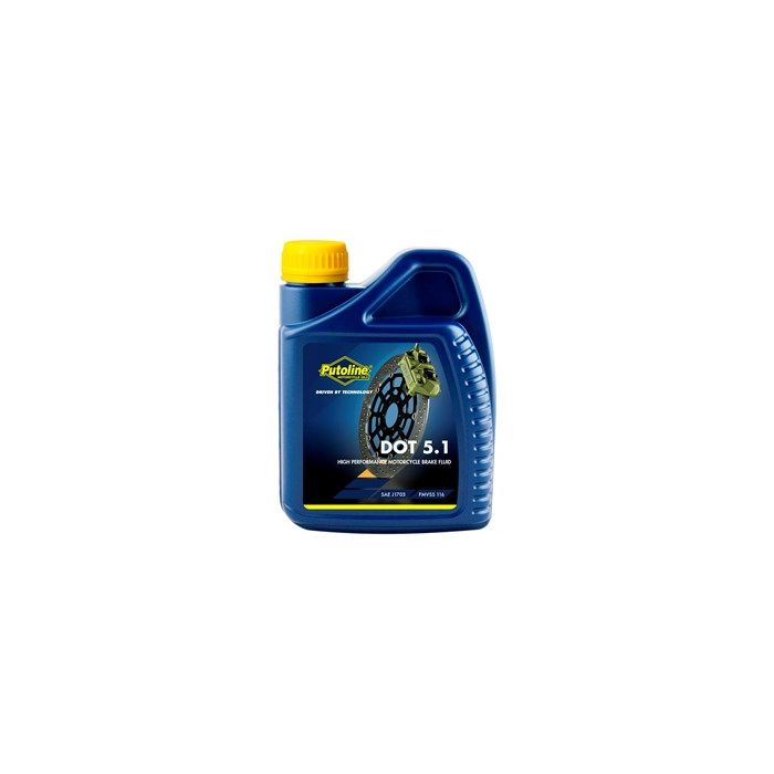 PUTOLINE DOT 5.1 BRAKE FLUID 500ML (74043)