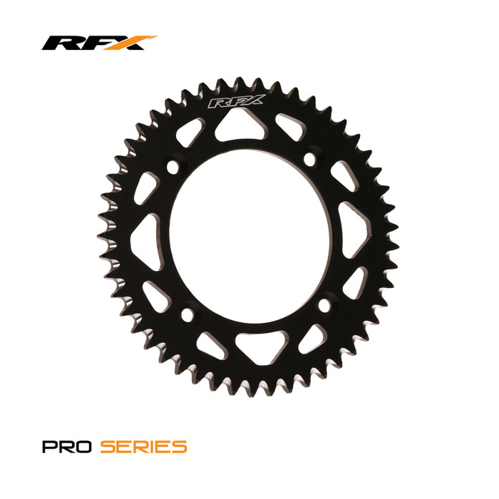 RFX Pro Series Elite Rear Sprocket KTM/HUSKY/GAS SX85 / TC85 / MC85 03-24 BLACK