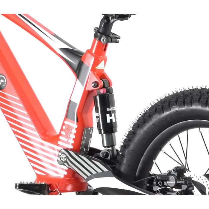 REVVI 18" ELECTRIC BIKE BLACK 