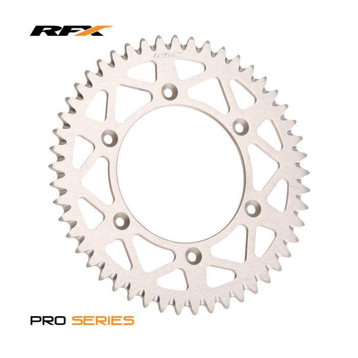RFX Pro Series Elite Rear Sprocket SUZUKI RM125-250 92-08, RM-Z250 07-23, RM-Z450 05-23 SILVER