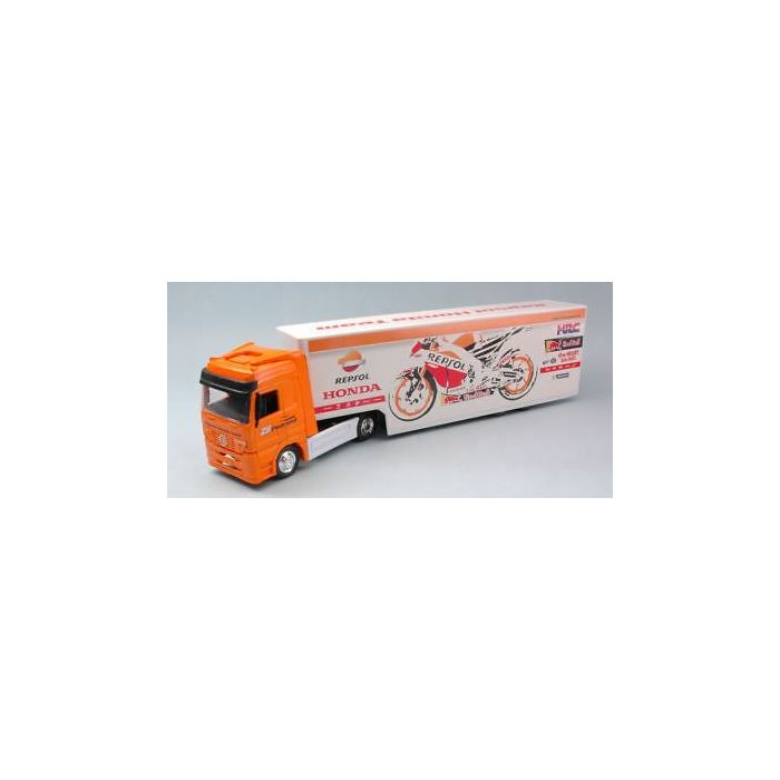 REPSOL HONDA MOTO GP RACE TRUCK 1:43 SCALE