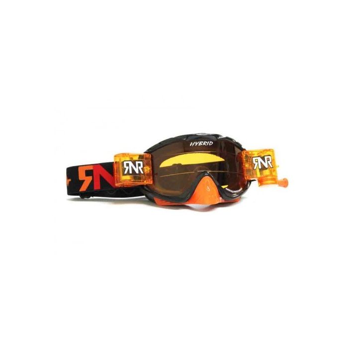 RNR HYBRID FULLY LOADED R/P GOGGLE LTD BLACK/ORANGE