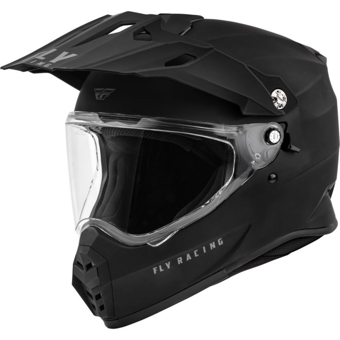 FLY TREKKER SOLID HELMET MATTE BLACK