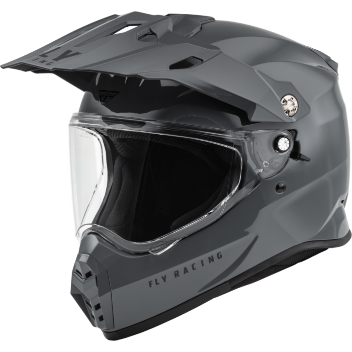 FLY TREKKER SOLID HELMET GREY