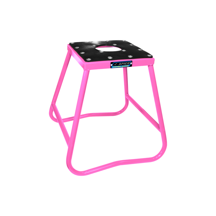 APICO Steel Boxed Motocross/Enduro Bike Stand - PINK