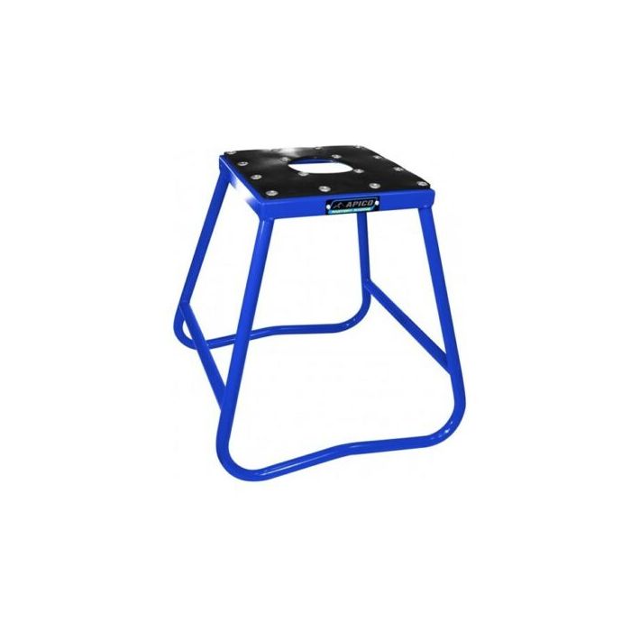 APICO Steel Boxed Motocross/Enduro Bike Stand - BLUE