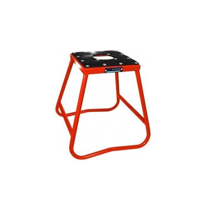 APICO Steel Boxed Motocross/Enduro Bike Stand - RED
