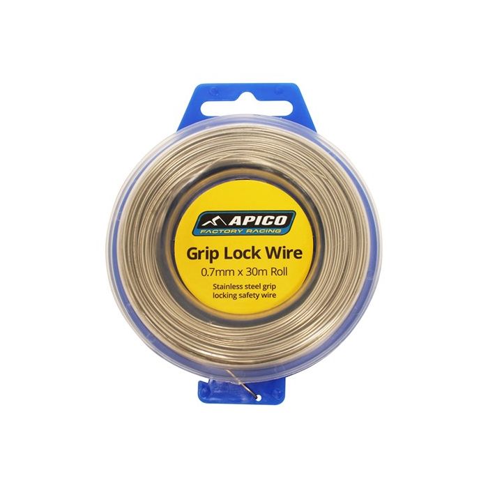 GRIP LOCK WIRE - 0.7MM X 30M ROLL - BLUE APICO CASING