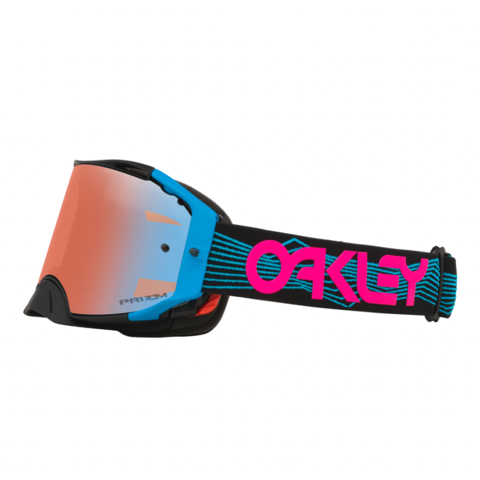 OAKLEY AIRBRAKE BLUE WIRED MX GOGGLE