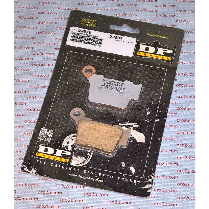 DP BRAKES SINTERED BRAKE PADS - KTM/HUS/HQV/GAS 125-650 03-21, SX/TC/MC85 2021 (R) REAR
