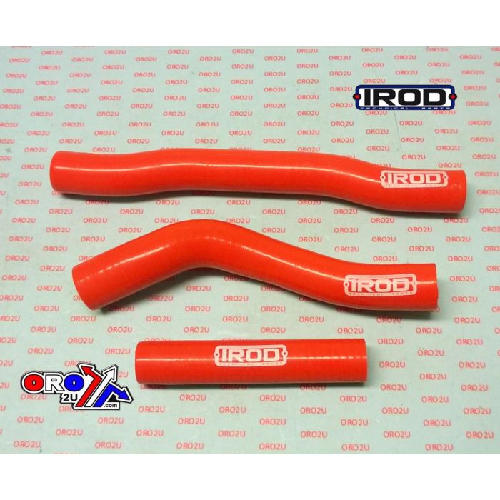 KTM 250 350 SX-F 2016-2018 IROD SILICONE RADIATOR HOSES ORANGE