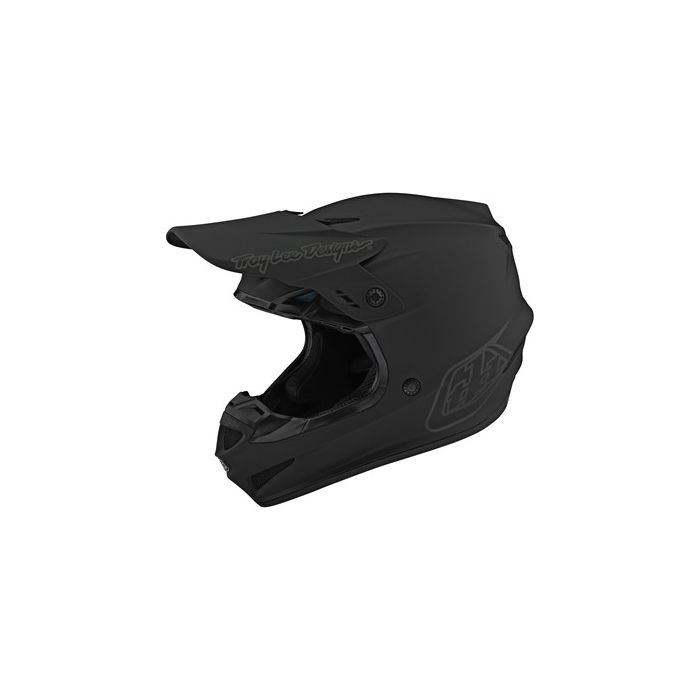TLD GP HELMET YOUTH MONO BLACK
