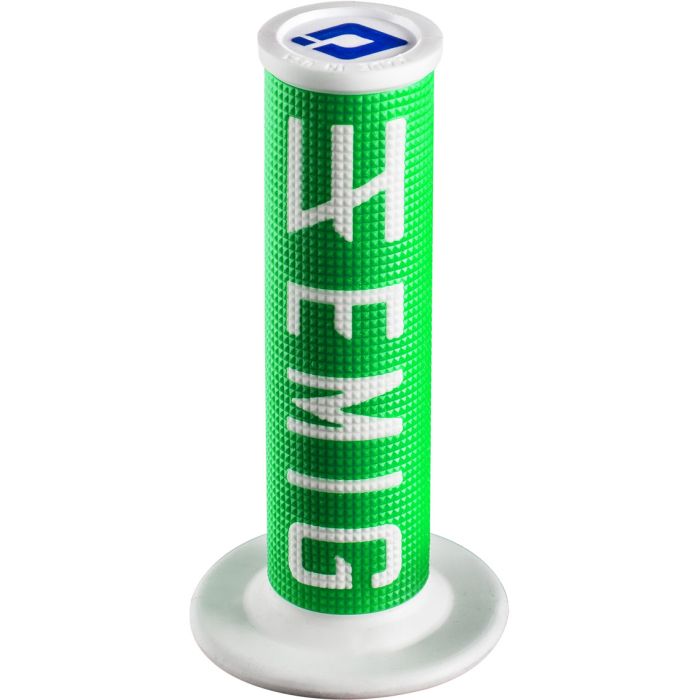 EMIG RACING LOCK-ON GRIP GREEN / WHITE 