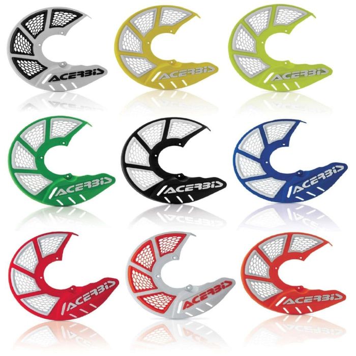 ACREBIS X-BRAKE 2.0 FRONT DISC COVER - (VARIOUS COLOURS)