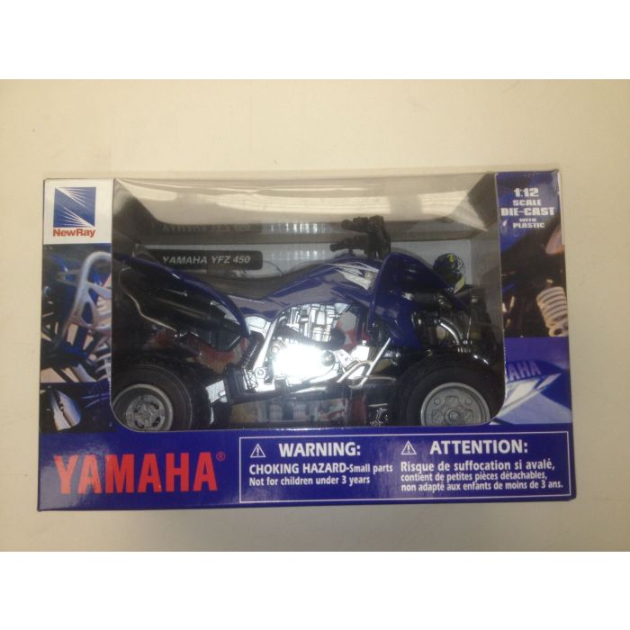 YAMAHA YFZ 450R QUAD 1:12 SCALE