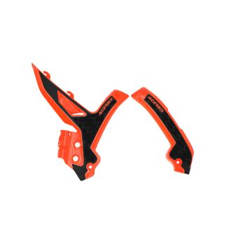 ACERBIS X-GRIP FRAME PROTECTOR KTM SX/SXF 2023 ORANGE/BLACK