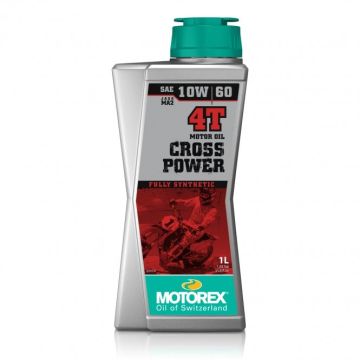 MOTOREX Cross Power 4T Fully Synthetic Pro Performance JASO MA2 10w/60 1L
