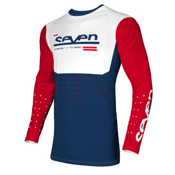 Seven MX 24.1 Youth Vox Aperture Jersey (Red/Navy)