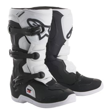 ALPINESTARS TECH 3S YOUTH BOOT BLACK/WHITE
