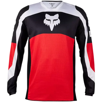 FOX 180 Nitro Jersey — Fluorescent Red