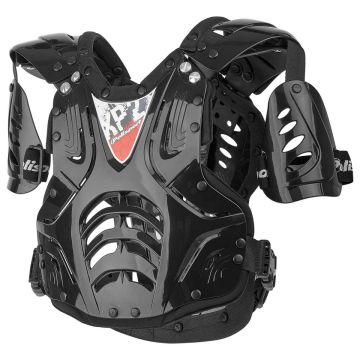 POLISPORT XP2 JUNIOR CHEST PROTECTOR BLACK