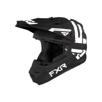 FXR YOUTH LEGION HELMET 21 BLACK/WHITE