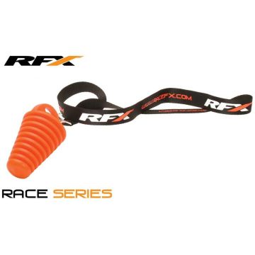 RFX Race Exhaust Bung 4 Stroke (Orange) Includes RFX Lanyard