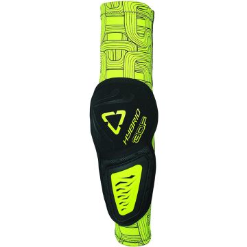 LEATT ELBOW GUARDS 3DF HYBRID BLACK LIME