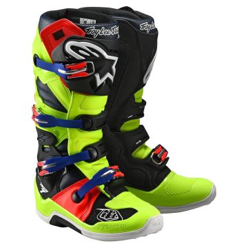 ALPINESTARS TLD TECH 7 MX FLO YELLOW / RED