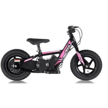 REVVI 12" PINK ELECTRIC BALANCE BIKE 
