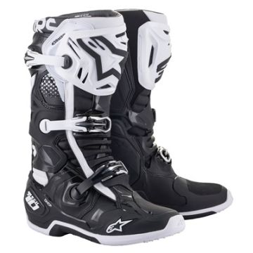 ALPINESTARS TECH 10 20 BLACK/WHITE